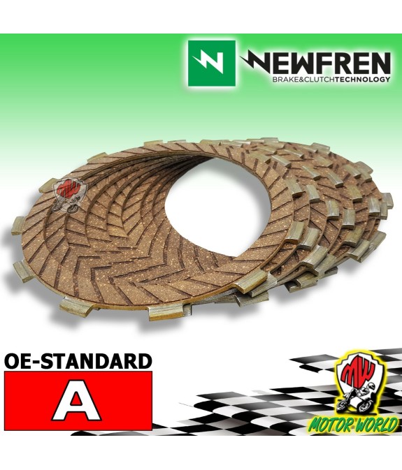F1771A KIT DISCHI FRIZIONE NEWFREN KAWASAKI Z C CUSTOM 650 1977 1978 1979 1980