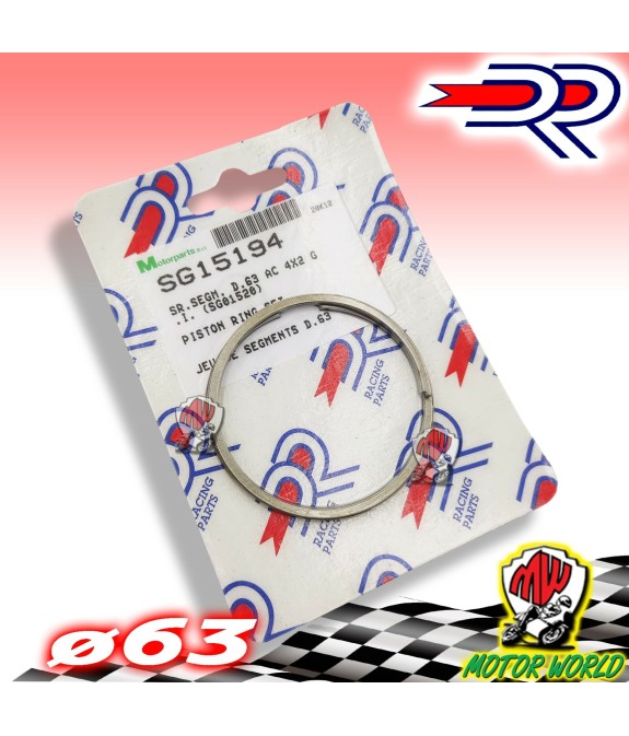 FASCE PER PISTONE COMPLETO D.63 GRUPPO 177cc DR PER LML STAR DELUXE 125 150