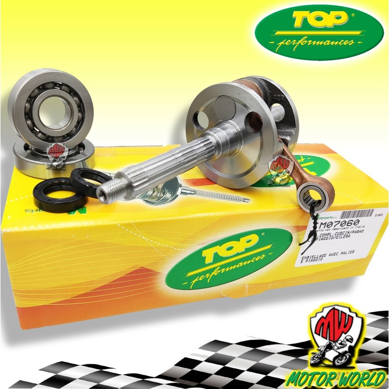 IM07060 ALBERO MOTORE TOP PERFORMANCE CON CUSCINETTI APRILIA SR STREET 50 2T