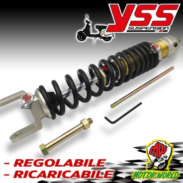 AMMORTIZZATORE POSTERIORE YSS A GAS REGOLABILE PIAGGIO  VESPA SUPER 125 1967