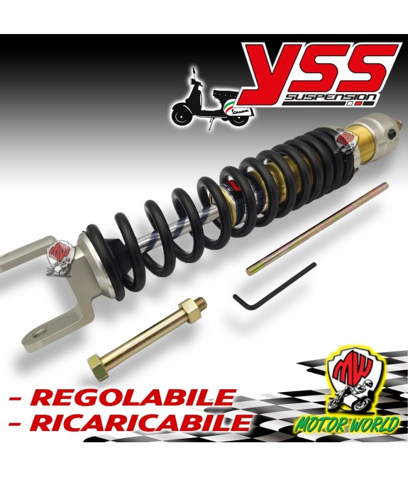 AMMORTIZZATORE POSTERIORE YSS A GAS REGOLABILE PIAGGIO  VESPA SUPER 125 1967