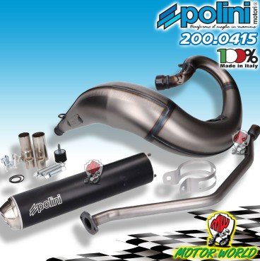 200.0415 MARMITTA POLINI VENT BAJA 50 Minarelli AM6 Euro4