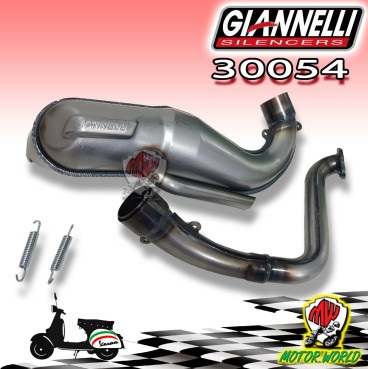 NUOVA MARMITTA GIANNELLI CON GUARNIZIONE OMAGGIO PER PIAGGIO VESPA 125 ET3