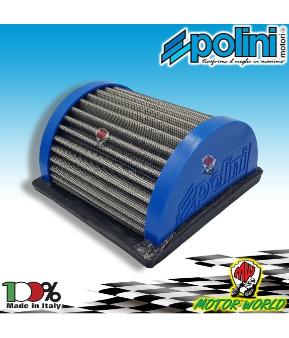 FILTRO ARIA RACING POLINI YAMAHA T MAX 500 CARBURATORE INIEZIONE 04-07 01-03