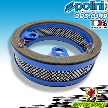203.0149 FILTRO ARIA VARIATORE POLINI YAMAHA T-MAX 500 Carburatore (01/03)
