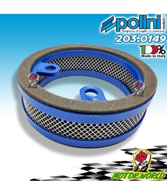 203.0149 FILTRO ARIA VARIATORE POLINI YAMAHA T-MAX 500 Carburatore (01/03)