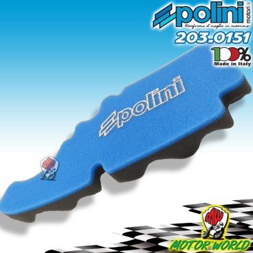 203.0151 FILTRO ARIA POLINI APRILIA SR 50 4T MOTARD 4V dal 2013