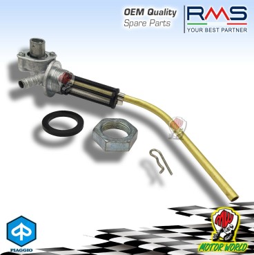 RUBINETTO DELLA BENZINA CON RISERVA PER VESPA PX 200 1977- RMS