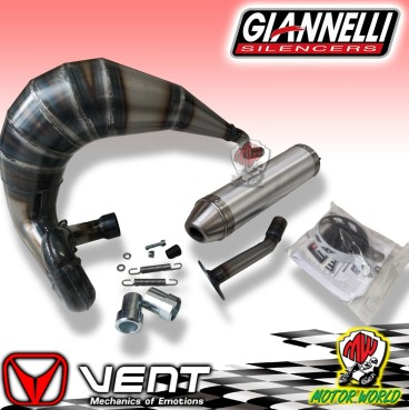 MARMITTA + SILENZIATORE ALLUMINIO GIANNELLI VENT  DERAPAGE 50 2021 TYPE 50S