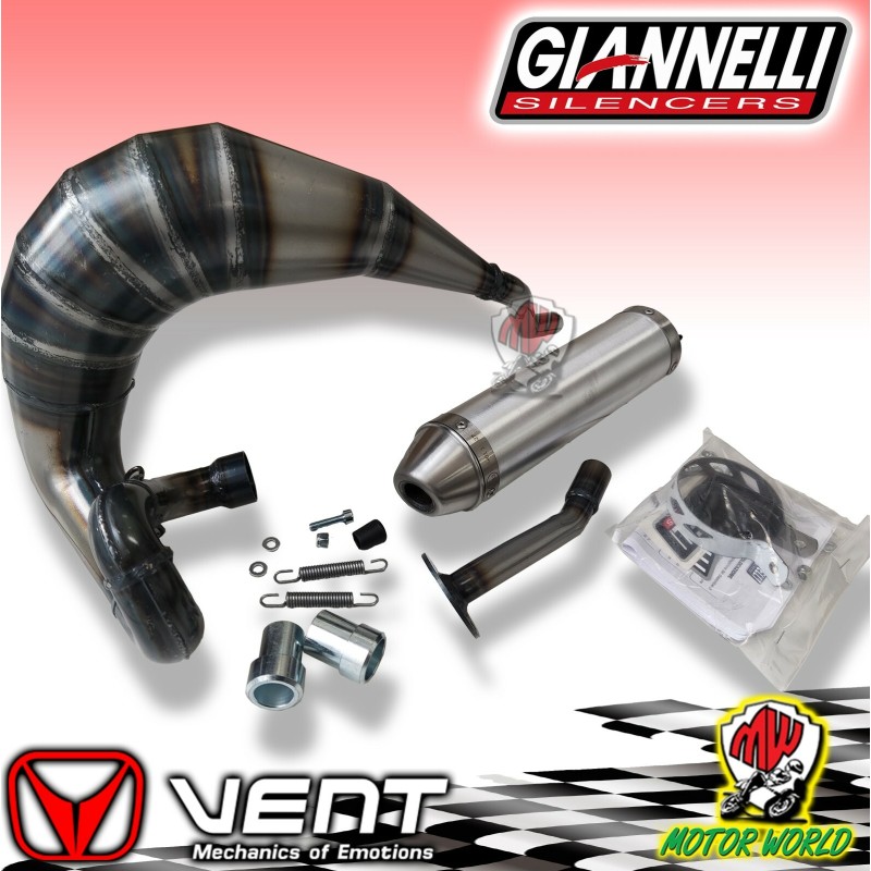 MARMITTA + SILENZIATORE ALLUMINIO GIANNELLI VENT  DERAPAGE 50 2021 TYPE 50S