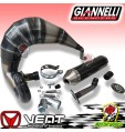 MARMITTA + SILENZIATORE CARBONIO GIANNELLI VENT  DERAPAGE 50 2019 RR TYPE 50S