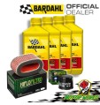 TAGLIANDO 4L BARDAHL XTC 10W50 + FILTRI HIFLO HONDA VT 750 Shadow Spirit 2007