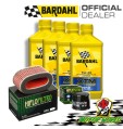 TAGLIANDO 4L BARDAHL XTM 5W40 + FILTRI HIFLO HONDA VT 750 Shadow Spirit 2006