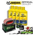 TAGLIANDO 4L BARDAHL XTM 10W40 + FILTRI HIFLO HONDA VT 750 Shadow Spirit 2006