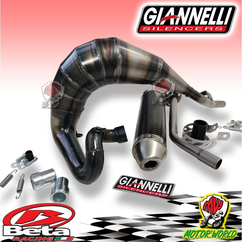 marmitta GIANNELLI espansione BETA RR 50 ENDURO/MOTARD cod 34090HF-34702HF