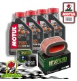 TAGLIANDO 4L MOTUL 7100 10W60 + FILTRI HIFLO HONDA VT 750 Shadow Spirit 2007