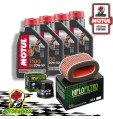TAGLIANDO 4L MOTUL 7100 20W50 + FILTRI HIFLO HONDA VT 750 Shadow Spirit 2007