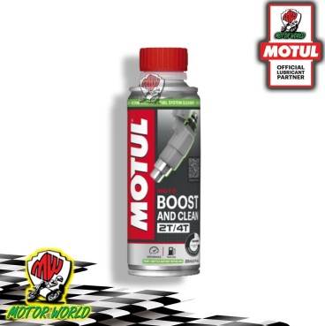 Additivo Detergente Circuito Benzina Motocicletta 4T Motul Fuel Impianto Clean