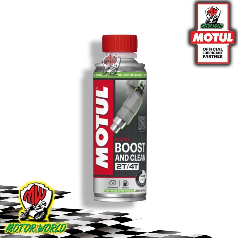 Additivo Detergente Circuito Benzina Motocicletta 4T Motul Fuel Impianto Clean