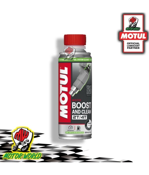 Additivo Detergente Circuito Benzina Motocicletta 4T Motul Fuel Impianto Clean