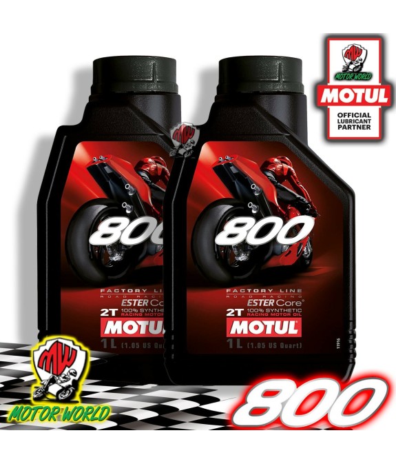 Motul 800 2T Factory Line Road Racing, 2X1 L