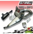 SCARICO COMPLETO ALLUMINIO NERO GIANNELLI PER PIAGGIO VESPA PX 125 2011