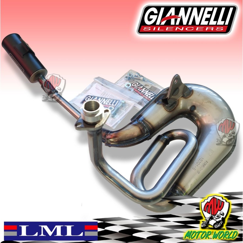 MARMITTA + SILENZIATORE GIANNELLI VINTAGE LML STAR 125 150 4T