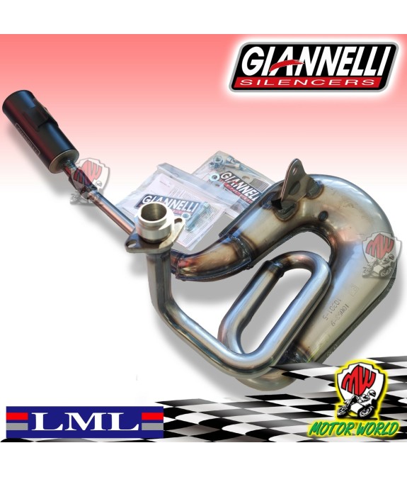 MARMITTA + SILENZIATORE GIANNELLI VINTAGE LML STAR 125 150 4T