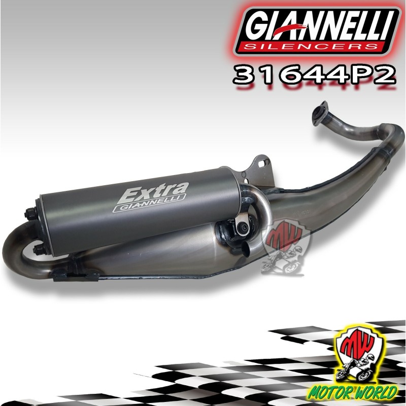 MARMITTA GIANNELLI EXTRA V2 APRILIA SCARABEO SR FACTORY STREET PIAGGIO DITECH