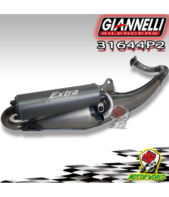 MARMITTA GIANNELLI EXTRA V2 APRILIA SCARABEO SR FACTORY STREET PIAGGIO DITECH