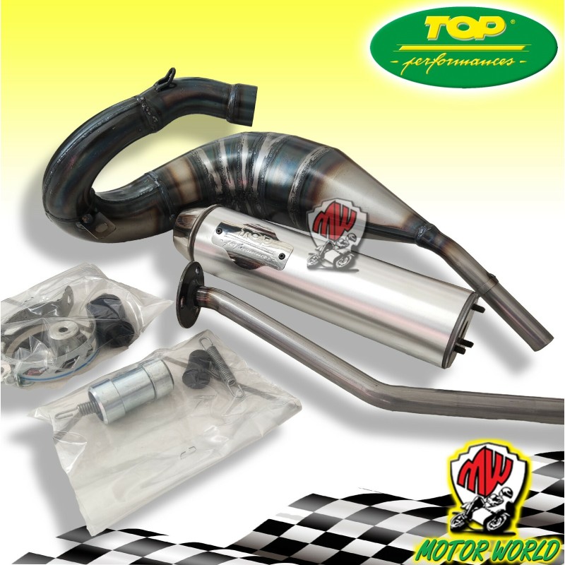 MARMITTA SCARICO OMOLOGATO TOP PERFORMANCE RACING CE HM DERAPAGE 50 2006