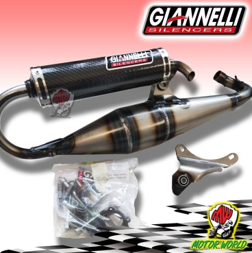 MARMITTA GIANNELLI SHOT V4 PIAGGIO APRILIA SR DITECH FACTORY STREET