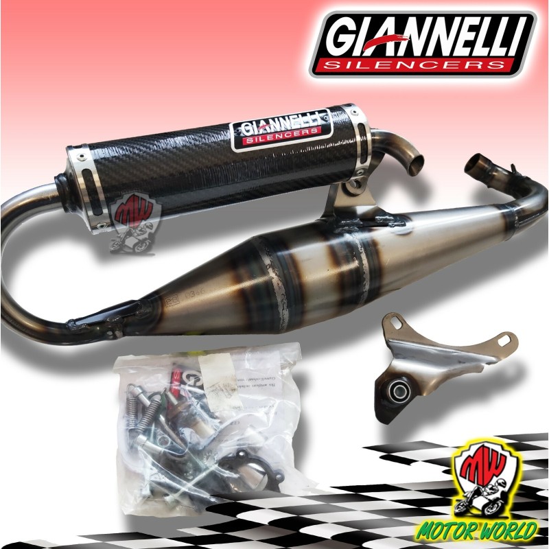 MARMITTA GIANNELLI SHOT V4 PIAGGIO APRILIA SR DITECH FACTORY STREET