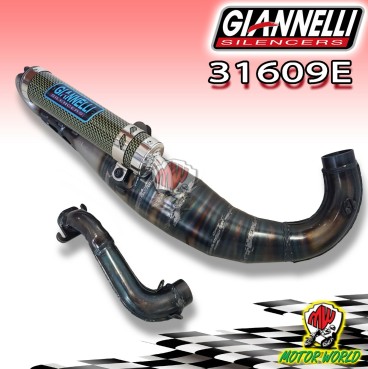 GIANNELLI REVERSE EXHAUST PEUGEOT SPEEDFIGHT 50 Air / Liquid 1996-2001 MARMITTA