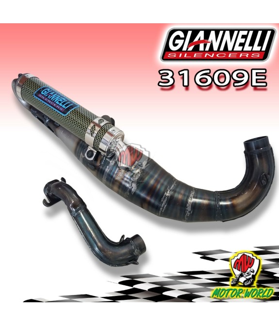 GIANNELLI REVERSE EXHAUST PEUGEOT SPEEDFIGHT 50 Air / Liquid 1996-2001 MARMITTA