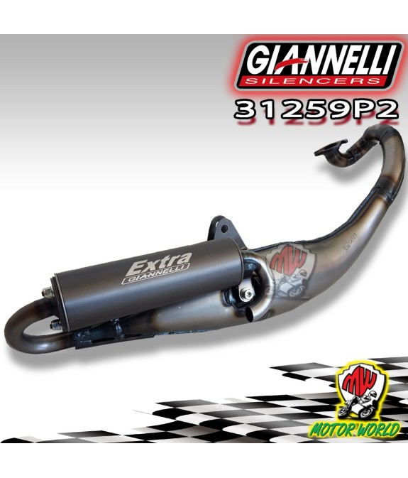 Marmitta scarico EXTRA V2 Giannelli Malaguti F12 PHANTOM 50 Air 2007-2009