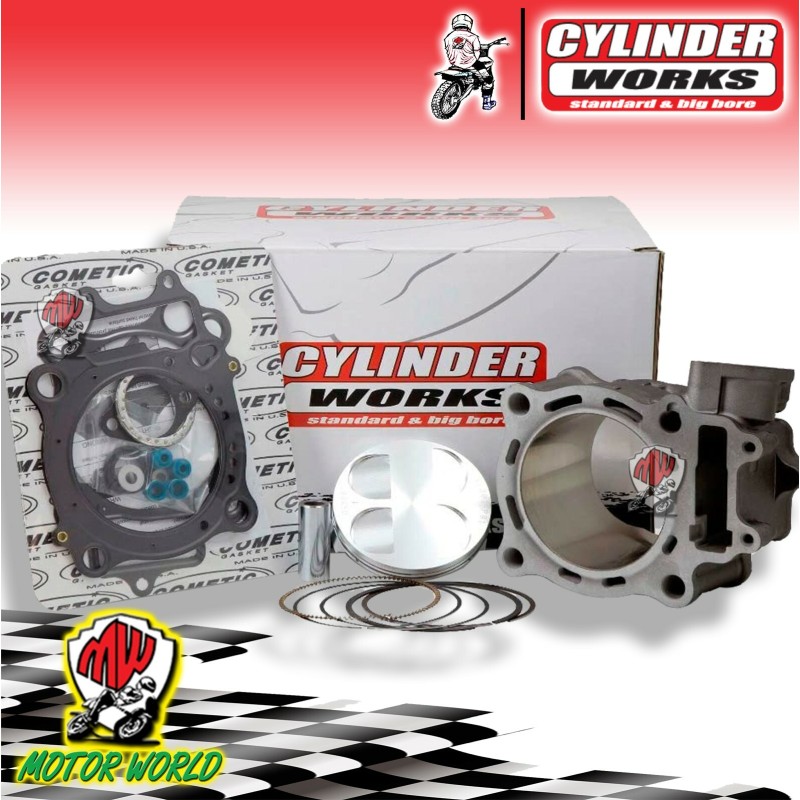KIT CILINDRO COMPLETO PISTONE E GUANIZIONI YAMAHA WR 250 F 2013 2014