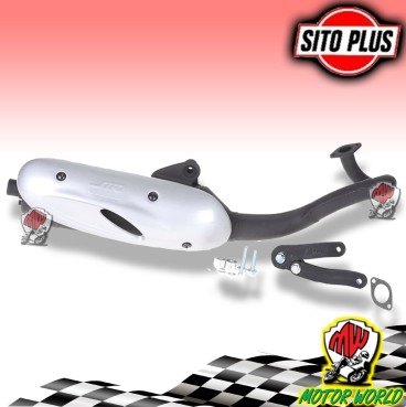 0586 MARMITTA LEOVINCE SITO 2T 50 TYPHOON NRG POWER FLY LX ZIP RUNNER