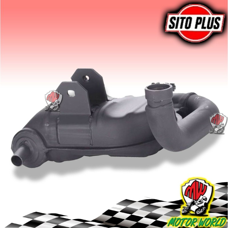 0259 SITO PLUS LEOVINCE SCARICO MARMITTA TERMINALE PER VESPA PX 200 E ARCOBALENO