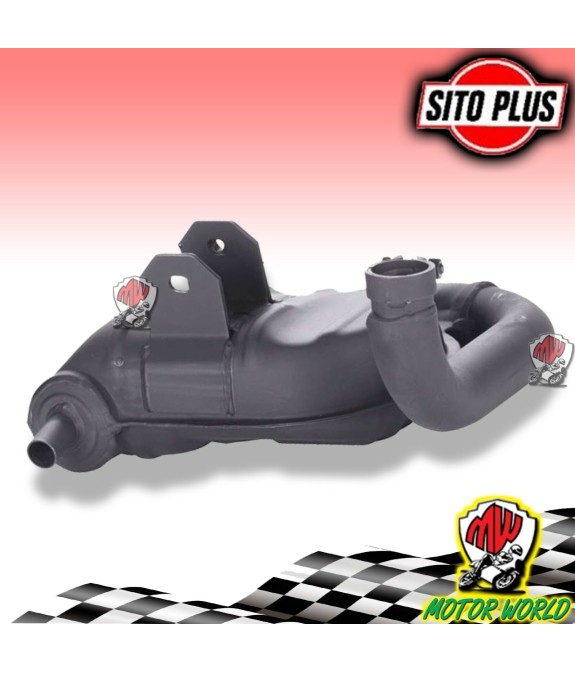 0259 SITO PLUS LEOVINCE SCARICO MARMITTA TERMINALE PER VESPA PX 200 E ARCOBALENO