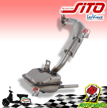 MARMITTA SITO 0208 PIAGGIO VESPA 50 SPECIAL R L N OMOLOGATA
