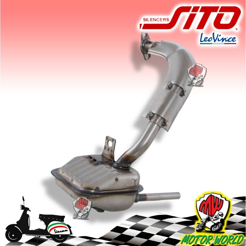 MARMITTA SITO 0208 PIAGGIO VESPA 50 SPECIAL R L N OMOLOGATA