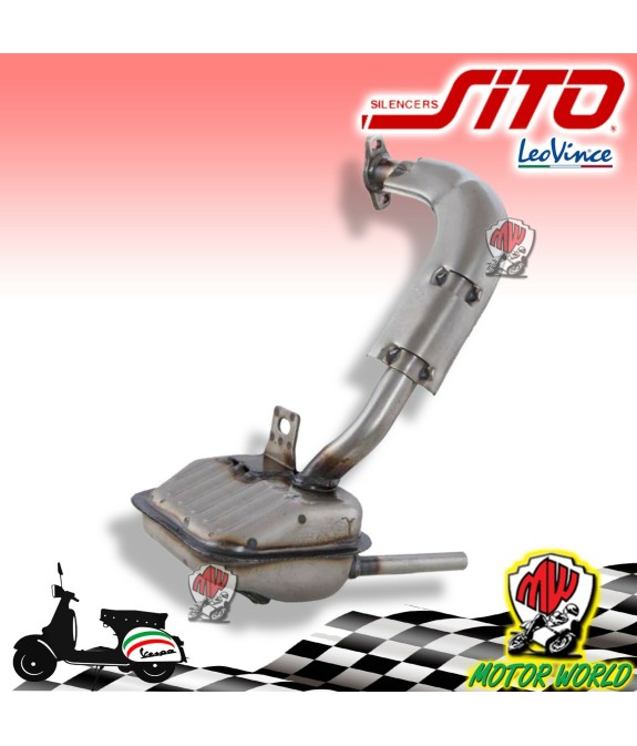 MARMITTA SITO 0208 PIAGGIO VESPA 50 SPECIAL R L N OMOLOGATA