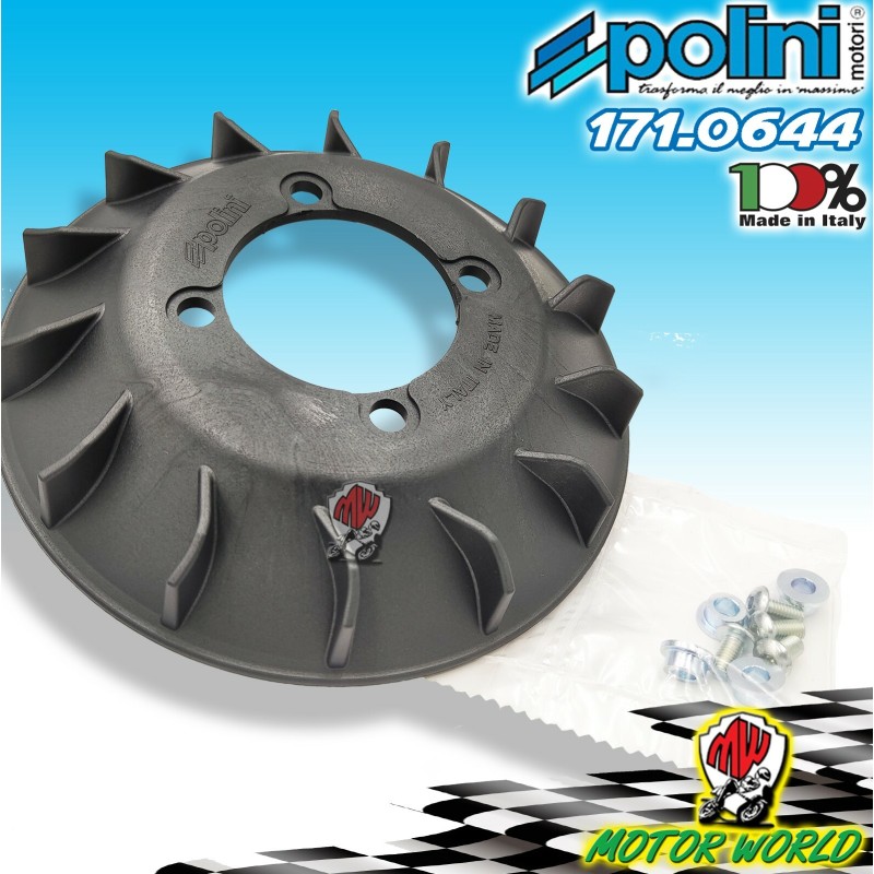 171.0644 POLINI VENTOLA DI RAFFREDDAMENTO ACCENSIONE VESPA 50 - 125 SPECIAL