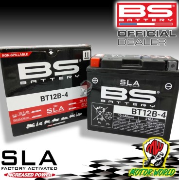 BATTERIA BS BATTERY SLA GIA ATTIVATA BT12B-4