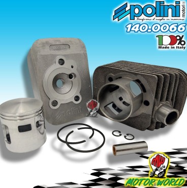 KIT CILINDRO GRUPPO 46 POLINI GHISA 75 SPINOTTO 12 PIAGGIO CIAO SI MIX