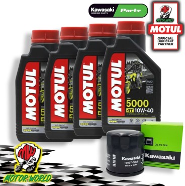 KIT TAGLIANDO MOTUL 5000 10W40 + FILTRO OLIO KAWASAKI KRT 800 Teryx4 / LE / Camo