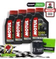 KIT TAGLIANDO MOTUL 5000 10W40 + FILTRO OLIO KAWASAKI KRT 800 Teryx4 / LE / Camo