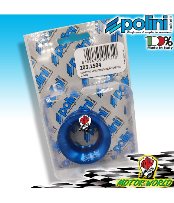 203.1504 CORNETTO D'ASPIRAZIONE CARBURATORE PHBG D.32X1,25 POLINI