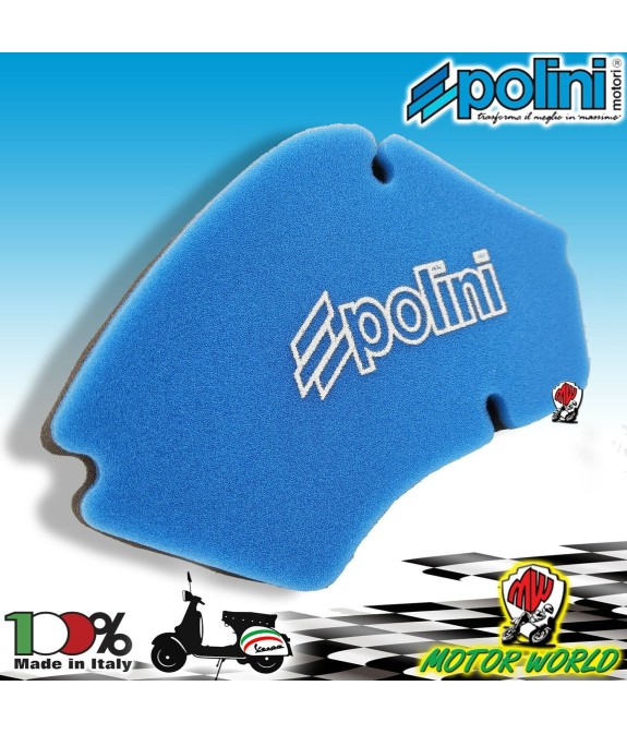 Filtro aria Polini per Piaggio Zip 50 Fast Rider 2T raffreddato ad aria